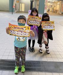 スタンプラリー大盛況♪
